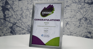 Nylacast scoop award at Leicestershire Cares Awards