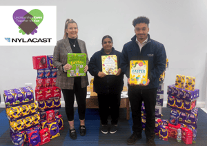 Nylacast Donates Easter Eggs To Leicestershire Cares